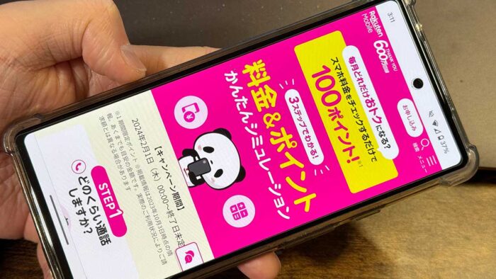 楽天モバイルで毎月のスマホ料金をチェックしてみた結果